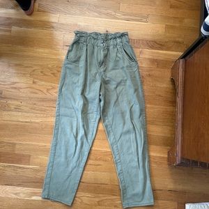 Women’s army green pants